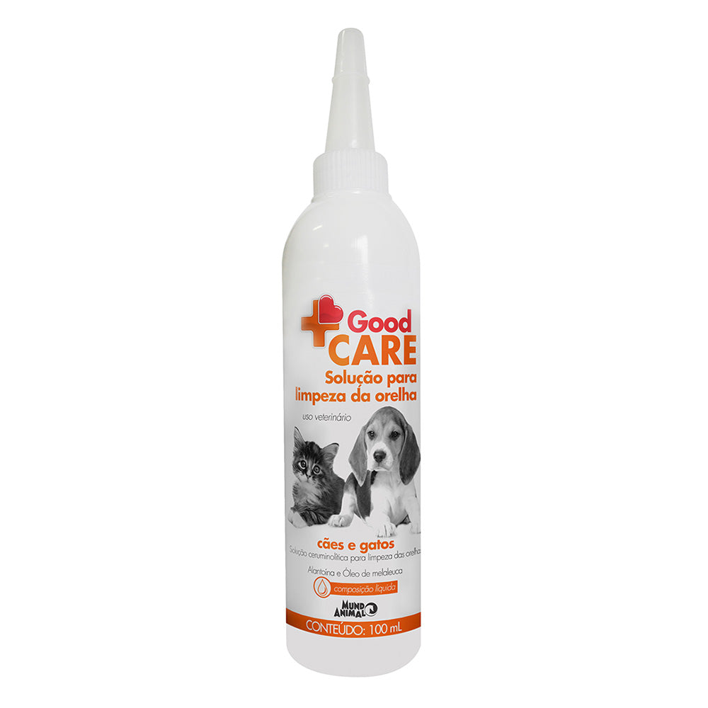Solução para Limpeza de Orelha Good Care para Cães e Gatos - 100 mL