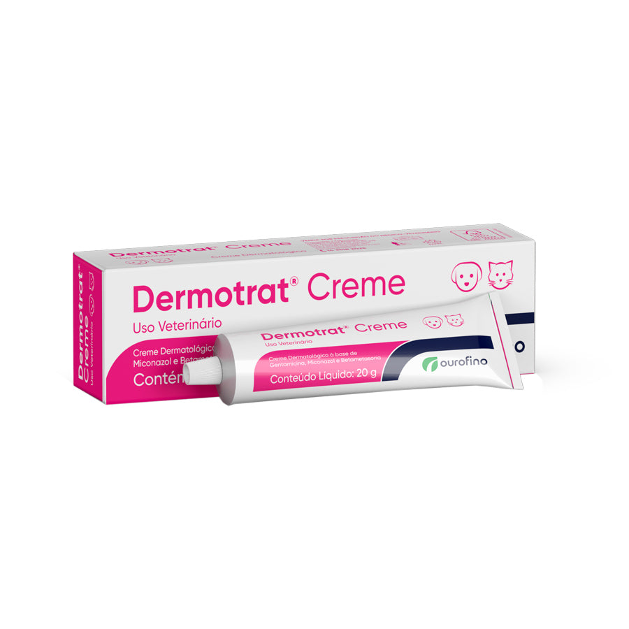Anti-inflamatório Ourofino Dermotrat Creme - 20 g