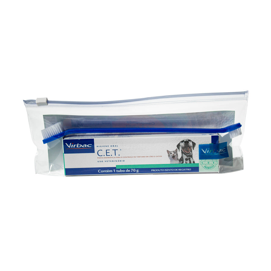Pasta Dental C.E.T Pasta enzimática Virbac (sabor frango) - 70g