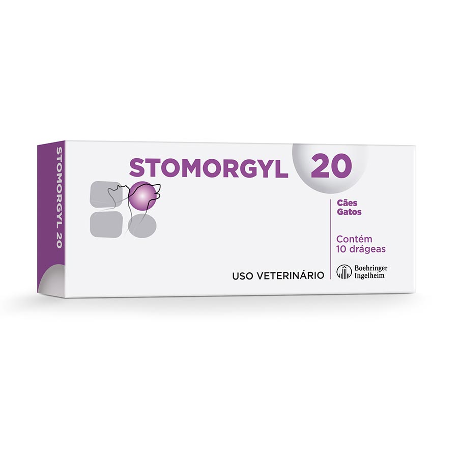 Antibiótico Merial Stomorgyl para Cães e Gatos