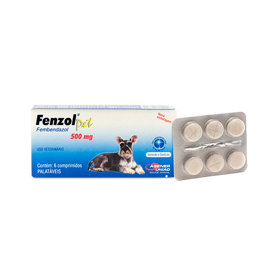 Fenzol 500 mg Agener União 6 Comprimidos