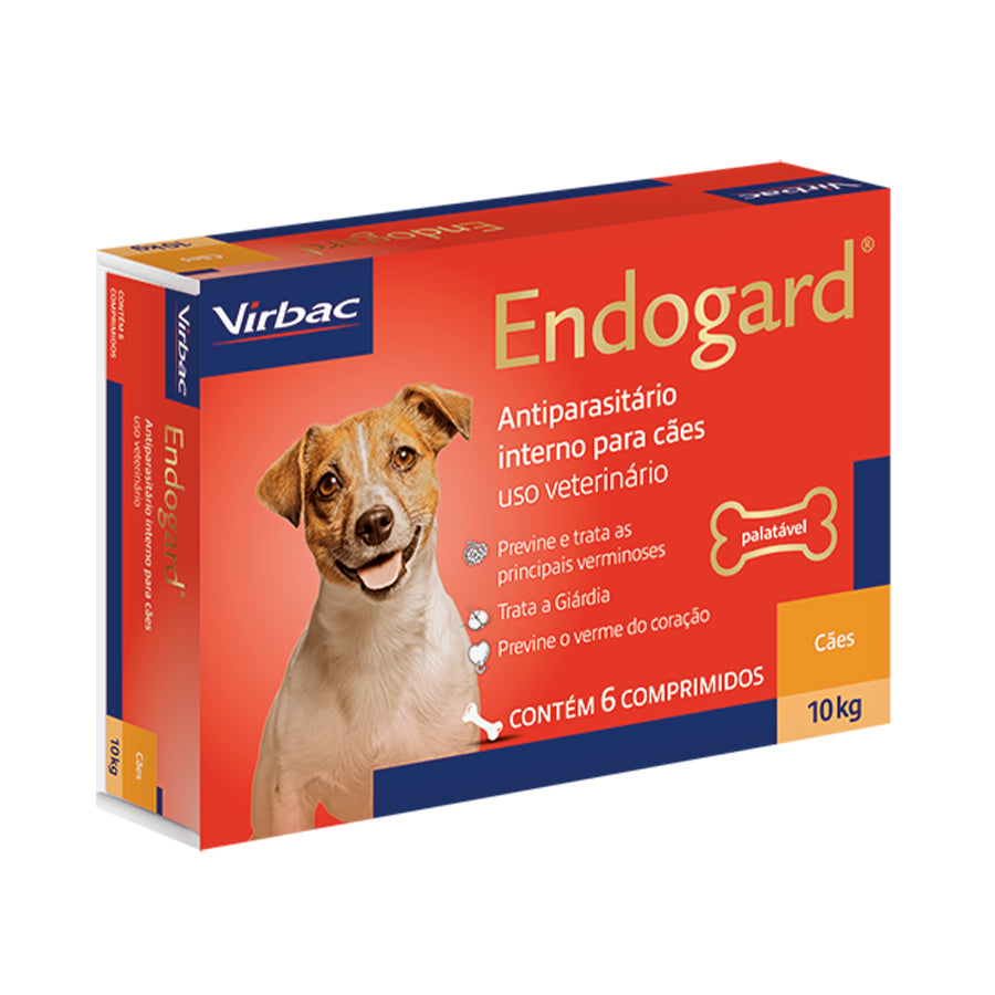 Endogard Antiparasitário Virbac para Cães Até 10 kg