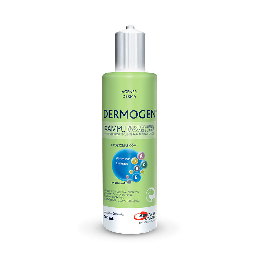 Shampoo Agener União Dermogen para Cães e Gatos