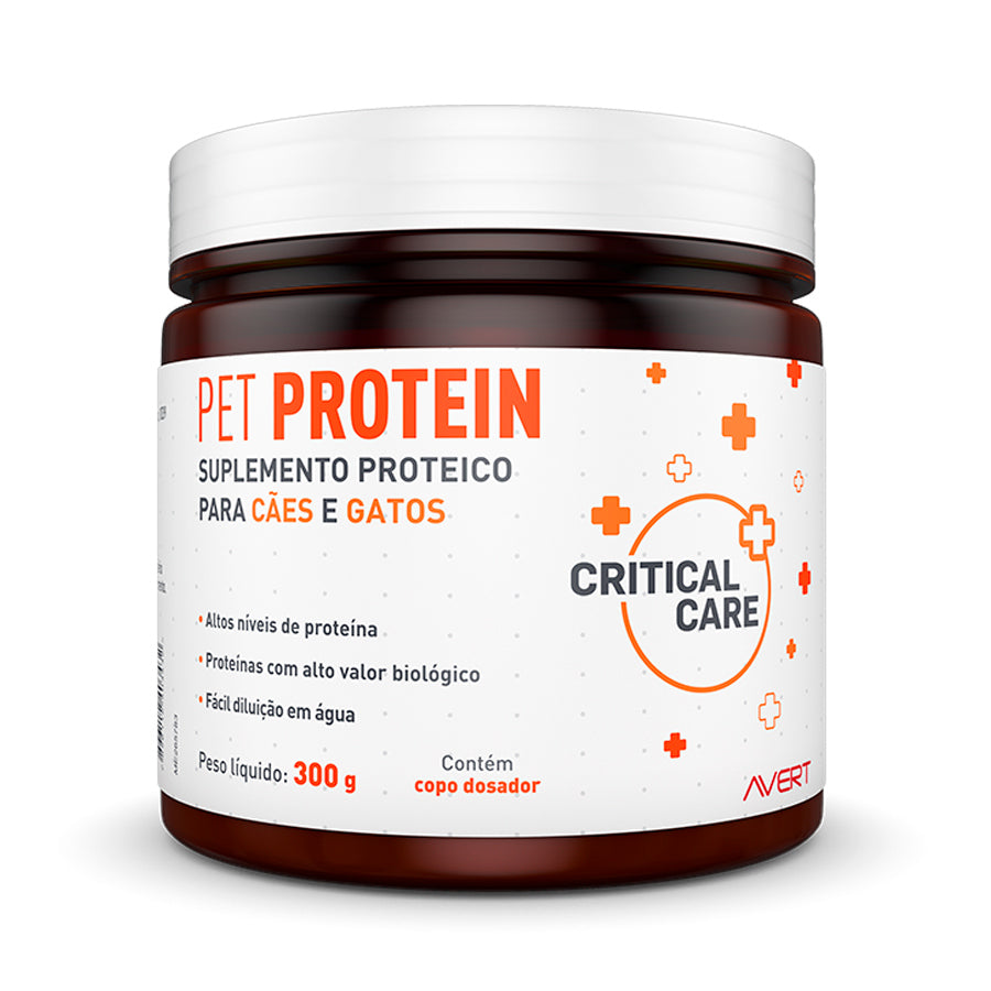 Suplemento Avert Pet Protein em Pó para Cães e Gatos 300g