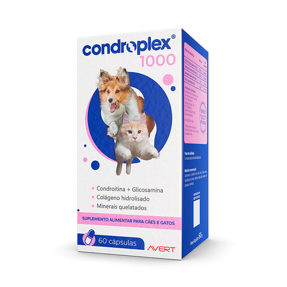 Suplemento Avert Condroplex com 60 Cápsulas
