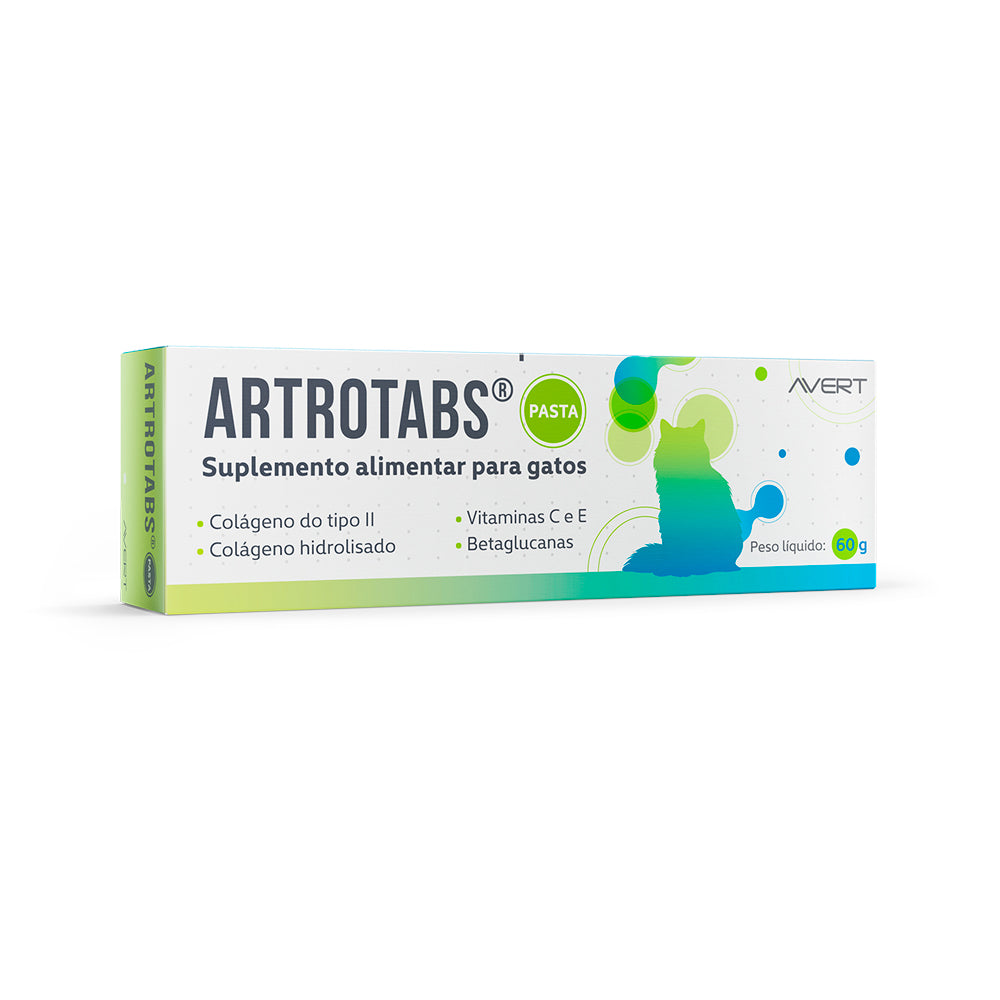 Suplemento Avert Artrotabs Pasta para Gatos 60g