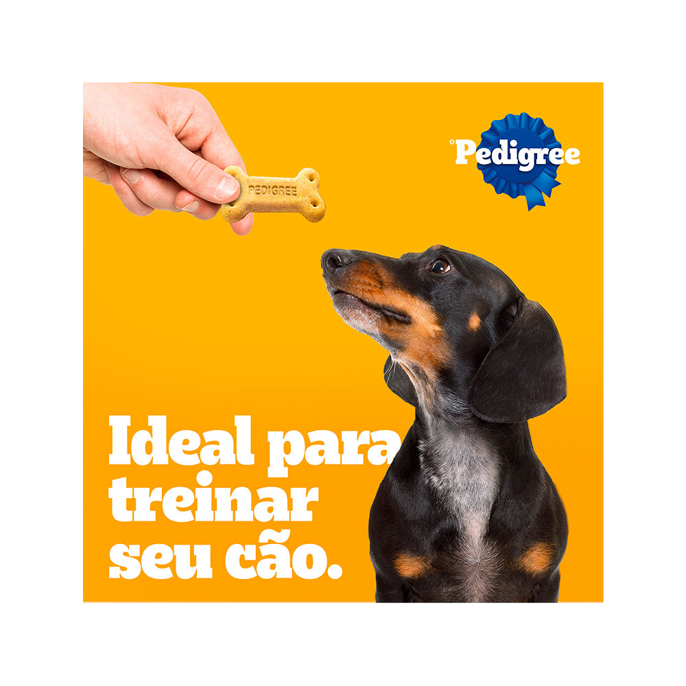 Biscoito Pedigree Biscrok Mini para Cães Adultos de Raças Pequenas