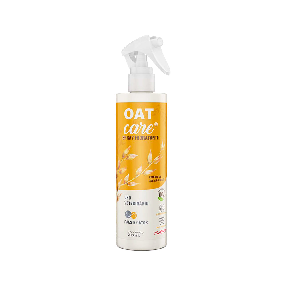 Spray Hidratante Avert Oat Care para Cães e Gatos 200 ml