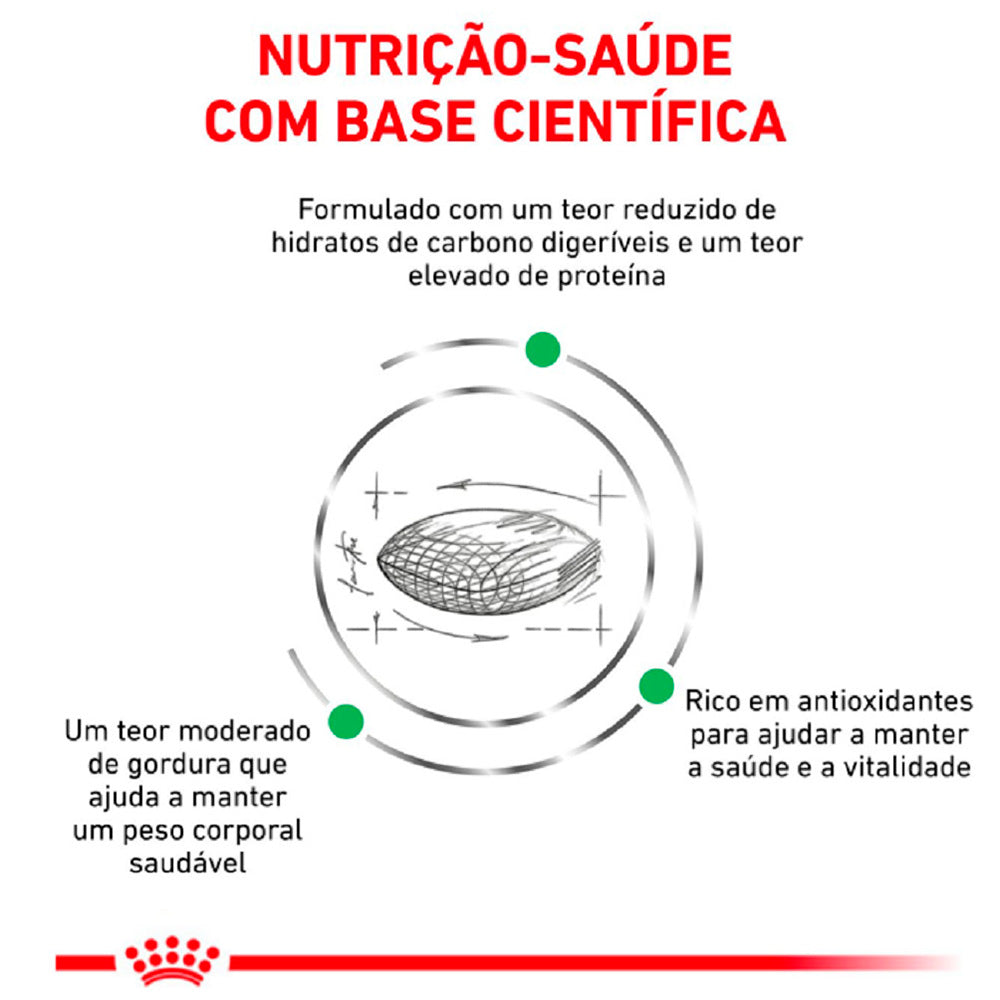 Ração Seca Royal Canin Veterinary Diet Diabetic para Gatos Adultos com Diabetes