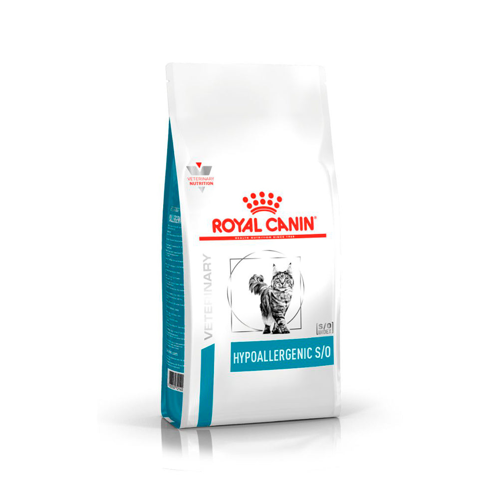 Ração Seca Royal Canin Veterinary Diet Hypoallergenic para Gatos com Sensibilidades Alimentares