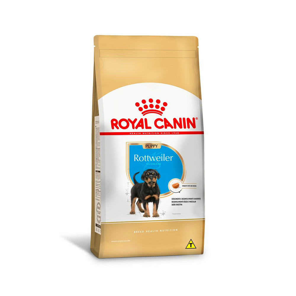 Ração Royal Canin Puppy para Cães Filhotes da Raça Rottweiler