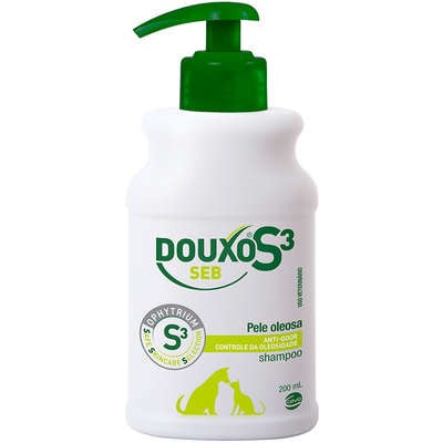 Shampoo Douxo S3 Seb Ceva para Cães e Gatos 200 ml