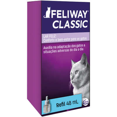 Refil Difusor Elétrico Feliway Classic Ceva - 48 ml