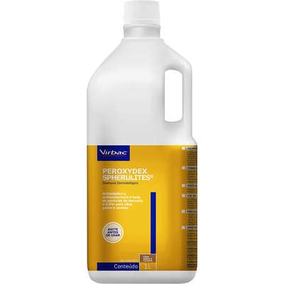 Peroxydex Spherulites Shampoo Dermatológico Virbac para Cães e Gatos