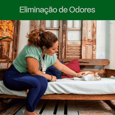 Areia Higiênica Biodegradável Grãos Finos Viva Verde 4 kg - T & M PET STORE