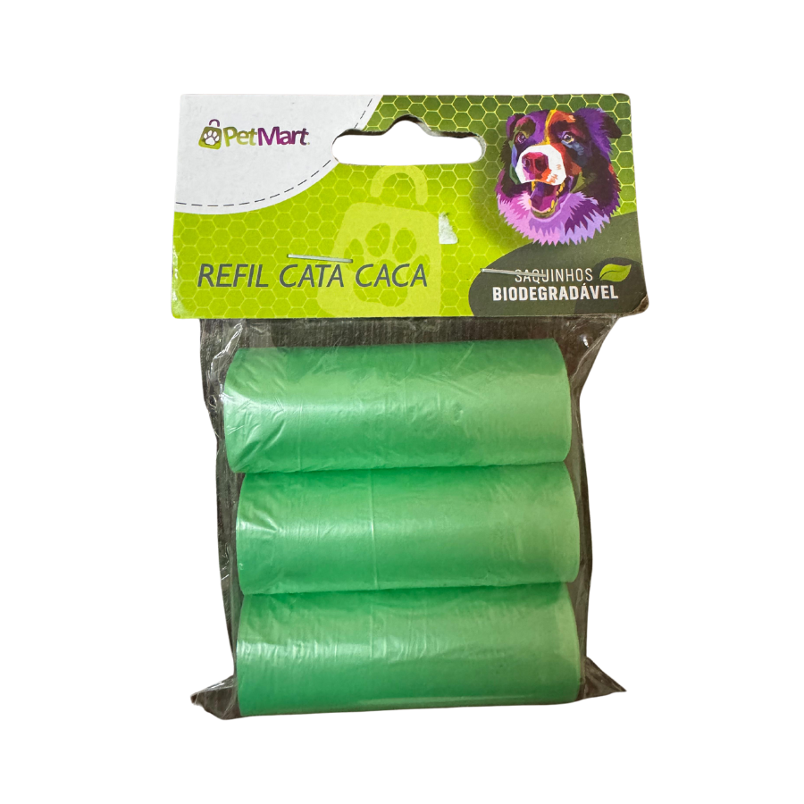 Refil Cata Caca Biodegradável PetMart para Cães e Gatos