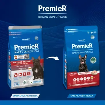 Ração Premier Raças Específicas Bulldog Francês para Cães Adultos