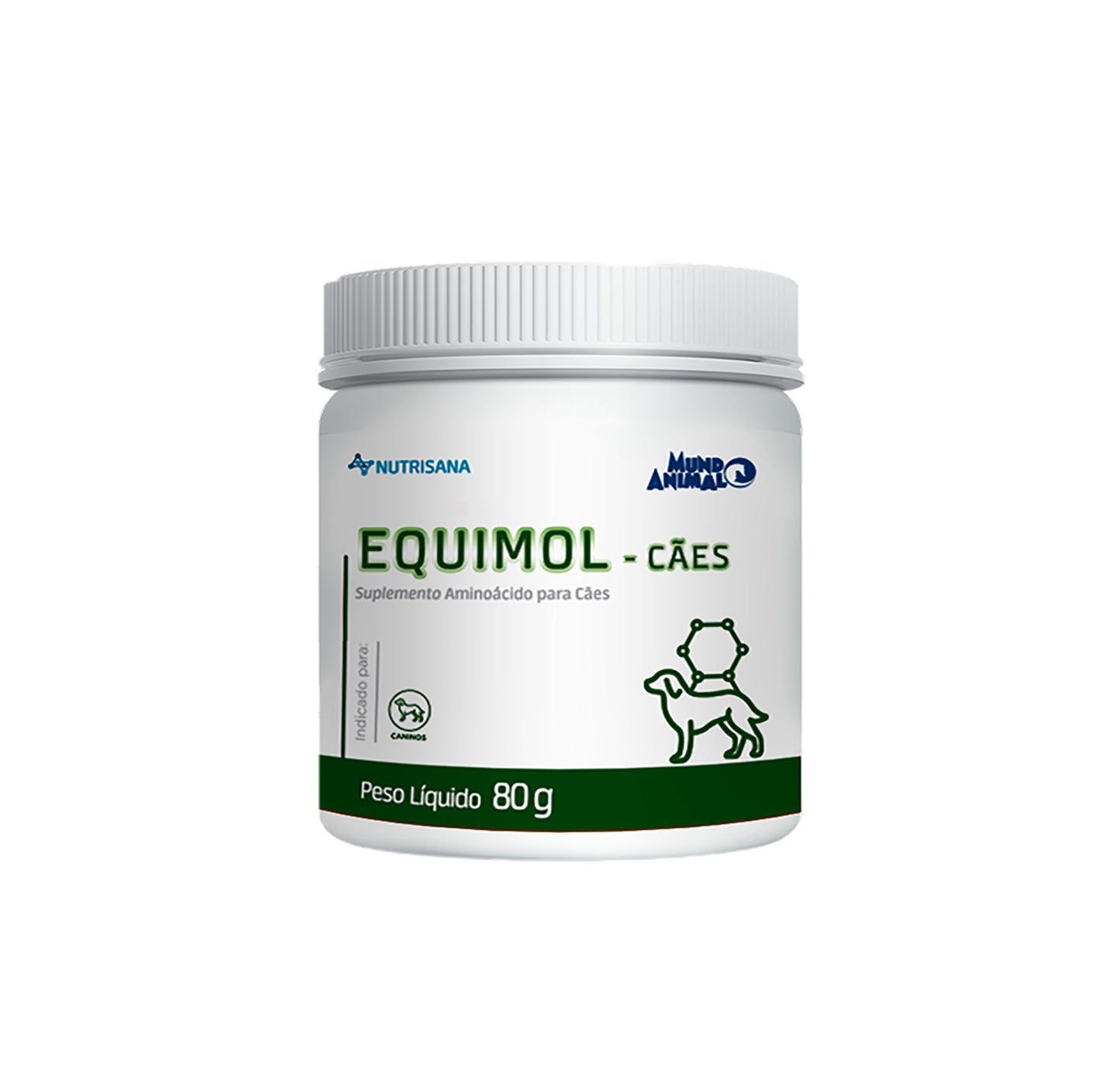 Suplemento Nutrisana Equimol Mundo Animal para Cães 80 g