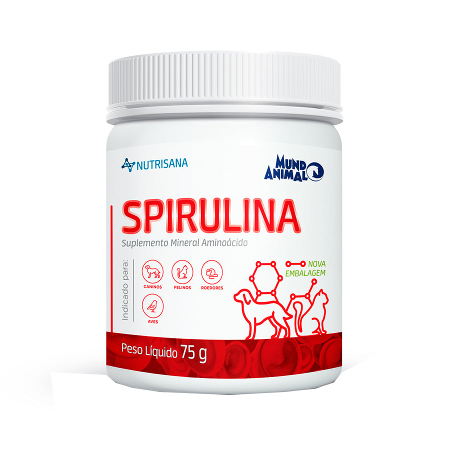 Suplemento Spirulina Nutrisana Mundo Animal