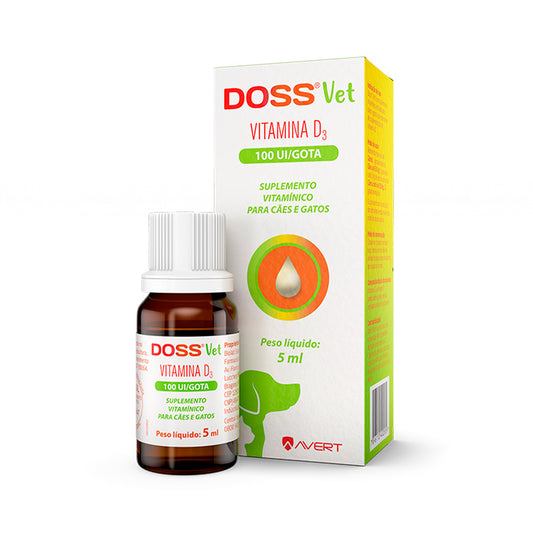 Suplemento Avert Doss Vet para Cães e Gatos 5ml
