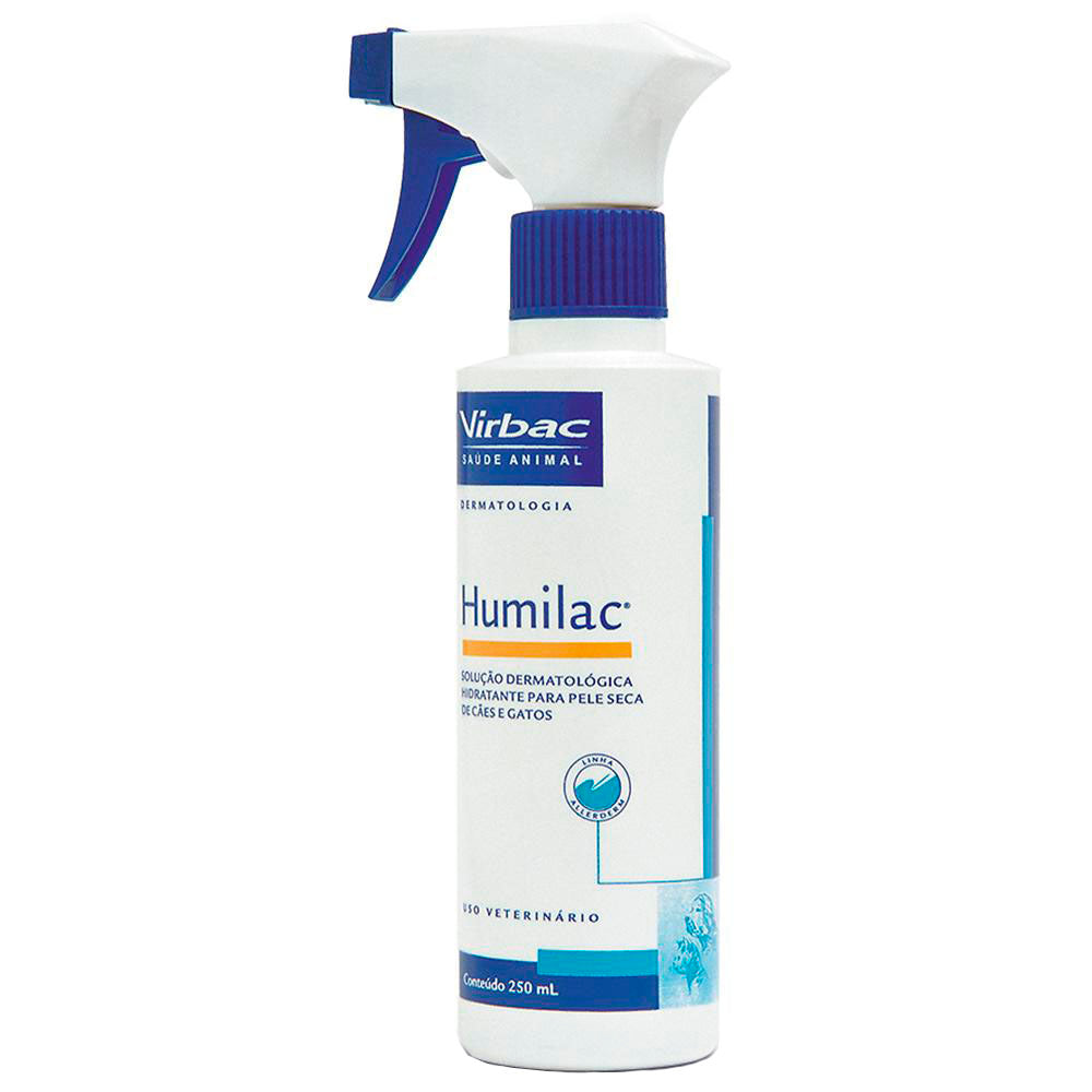 Humilac Spray Hidratante Virbac para Cães e Gatos 250 ml