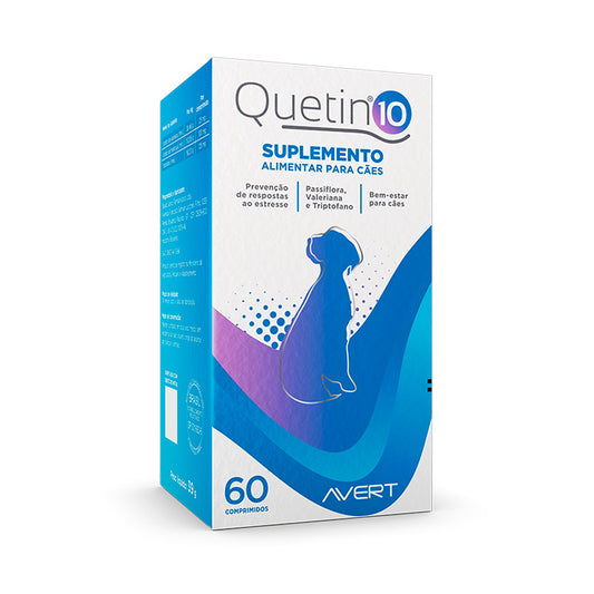 Suplemento Alimentar Avert Quetin para Cães 60 Comprimidos