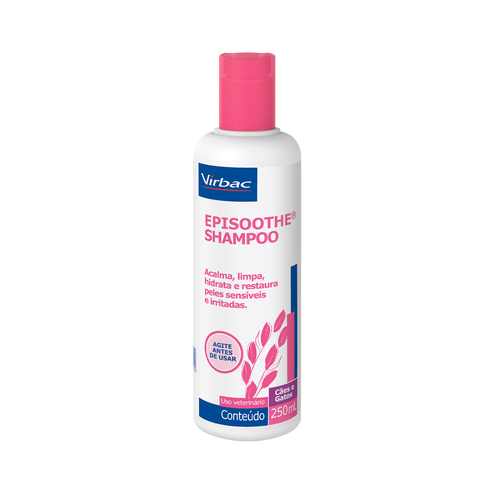 Episoothe Shampoo Virbac para Cães e Gatos