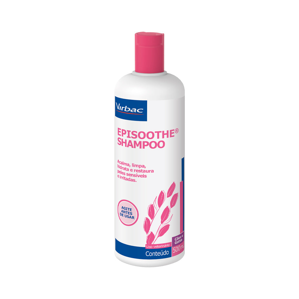 Episoothe Shampoo Virbac para Cães e Gatos