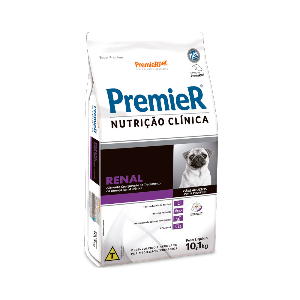 Ração Premier Nutrição Clínica Renal para Cães Adultos de Porte Pequeno 10,1 kg