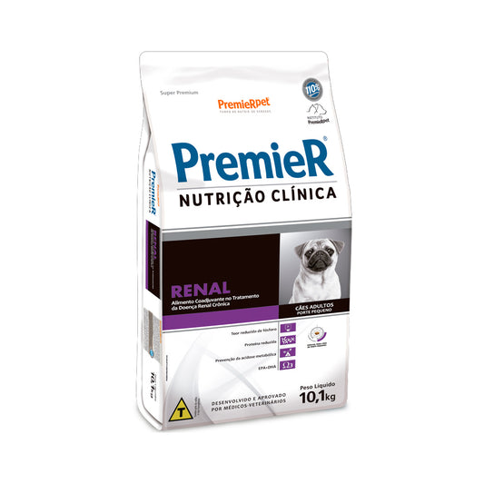 Ração Premier Nutrição Clínica Renal para Cães Adultos de Porte Pequeno 10,1 kg