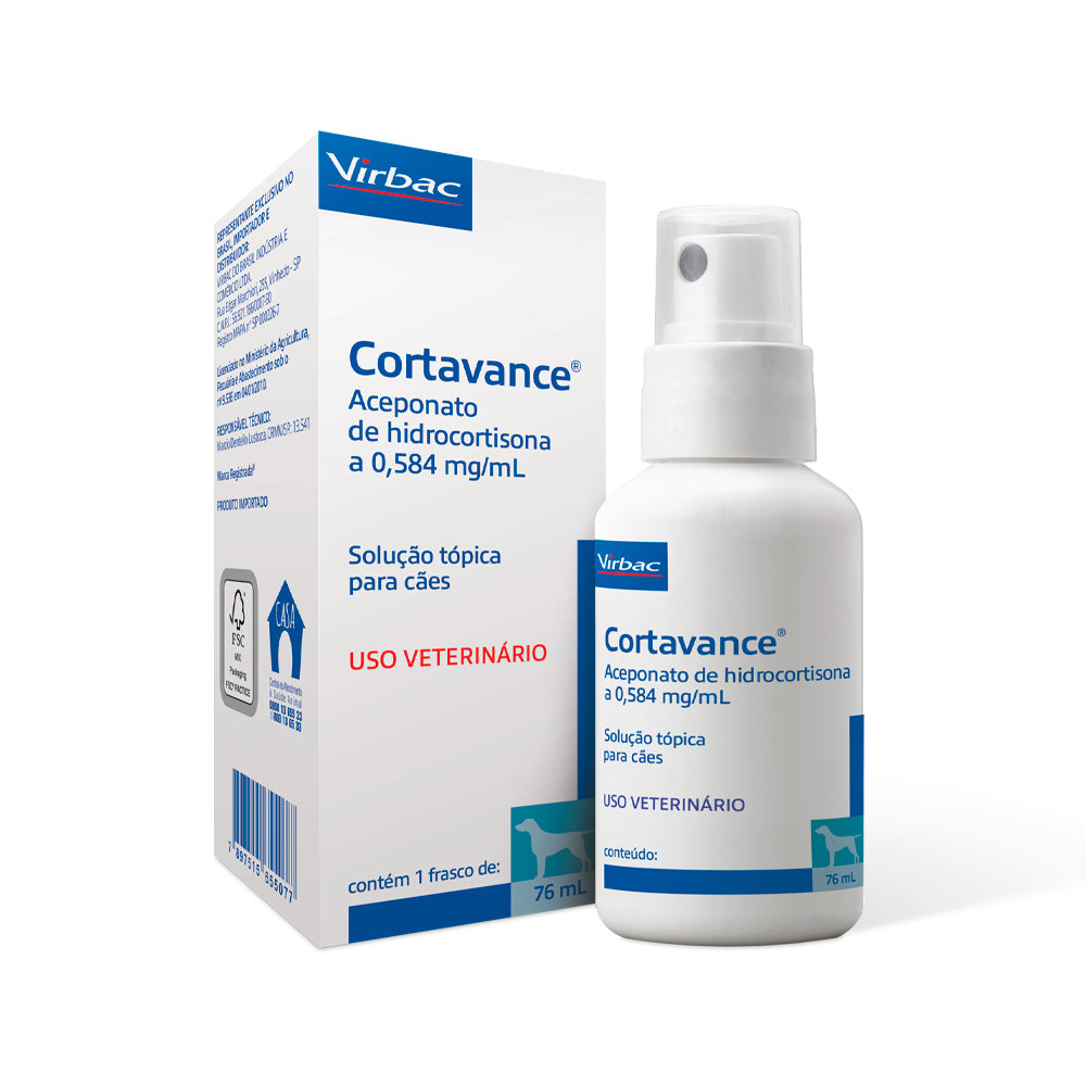 Cortavance Spray Anti-Inflamatório Virbac 76ml