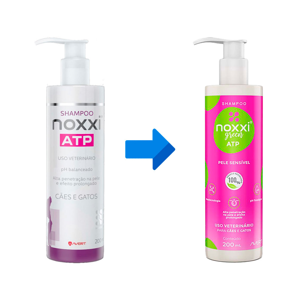Shampoo Avert Noxxi ATP para Cães e Gatos - 200ml