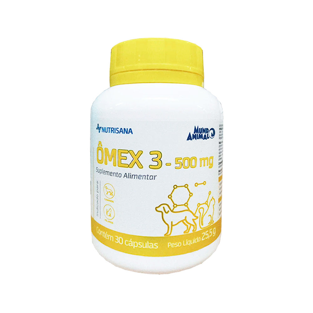 Suplemento Nutrisana Omex 3 para Cães e Gatos