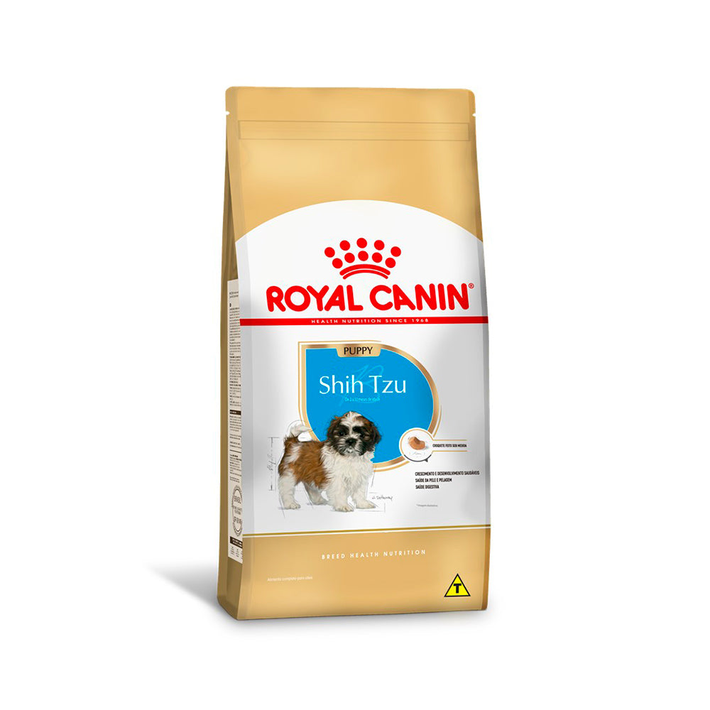 Ração Seca Royal Canin Puppy para Cães Filhotes da Raça Shih Tzu