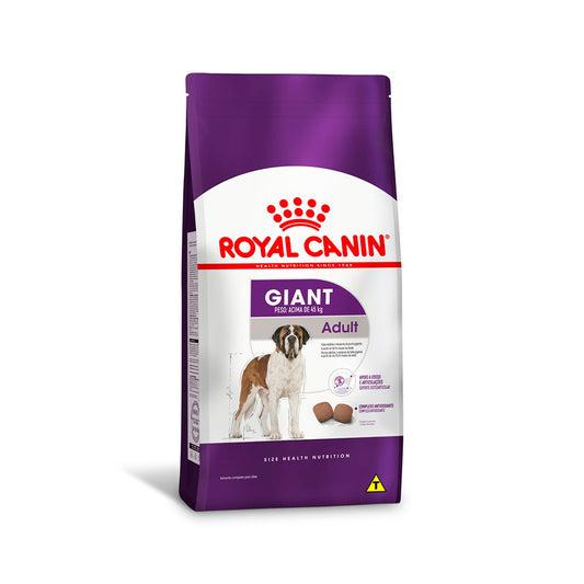 Ração Seca Royal Canin Giant para Cães Adultos ou Idosos de Raças Gigantes