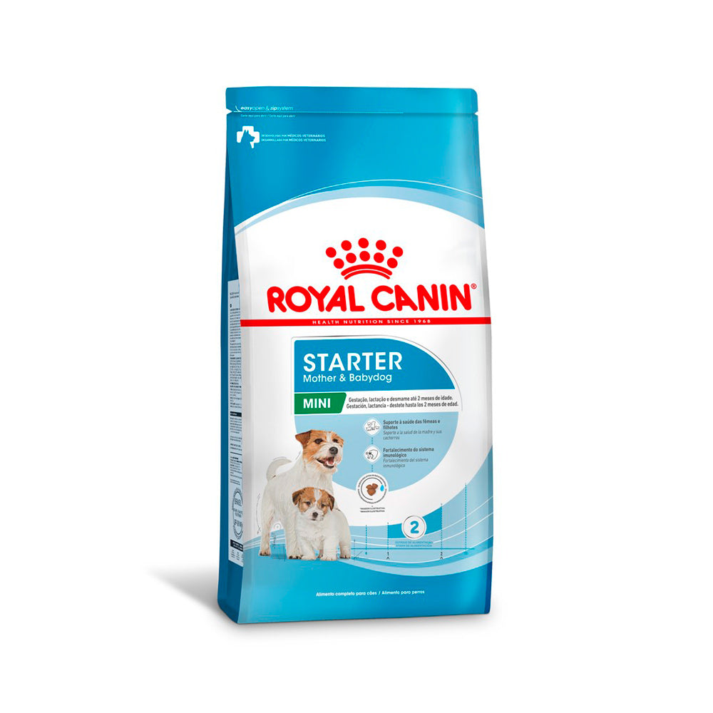 Ração Seca Royal Canin Starter Mother & Babydog Mini para Fêmeas gestantes/lactantes e Filhotes de 1 a 2 Meses de Idade