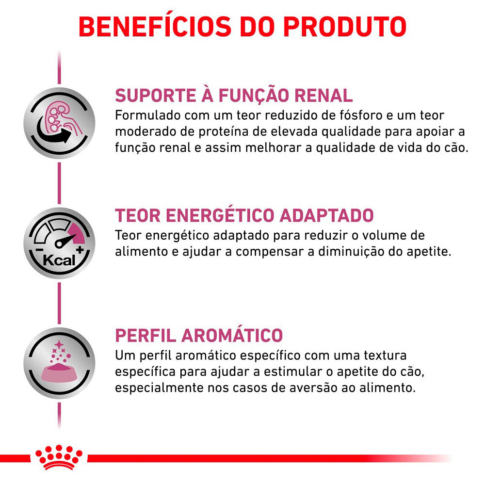 Ração Seca Royal Canin Veterinary Diet Renal Special para Cães com Insuficiência Renal Crônica