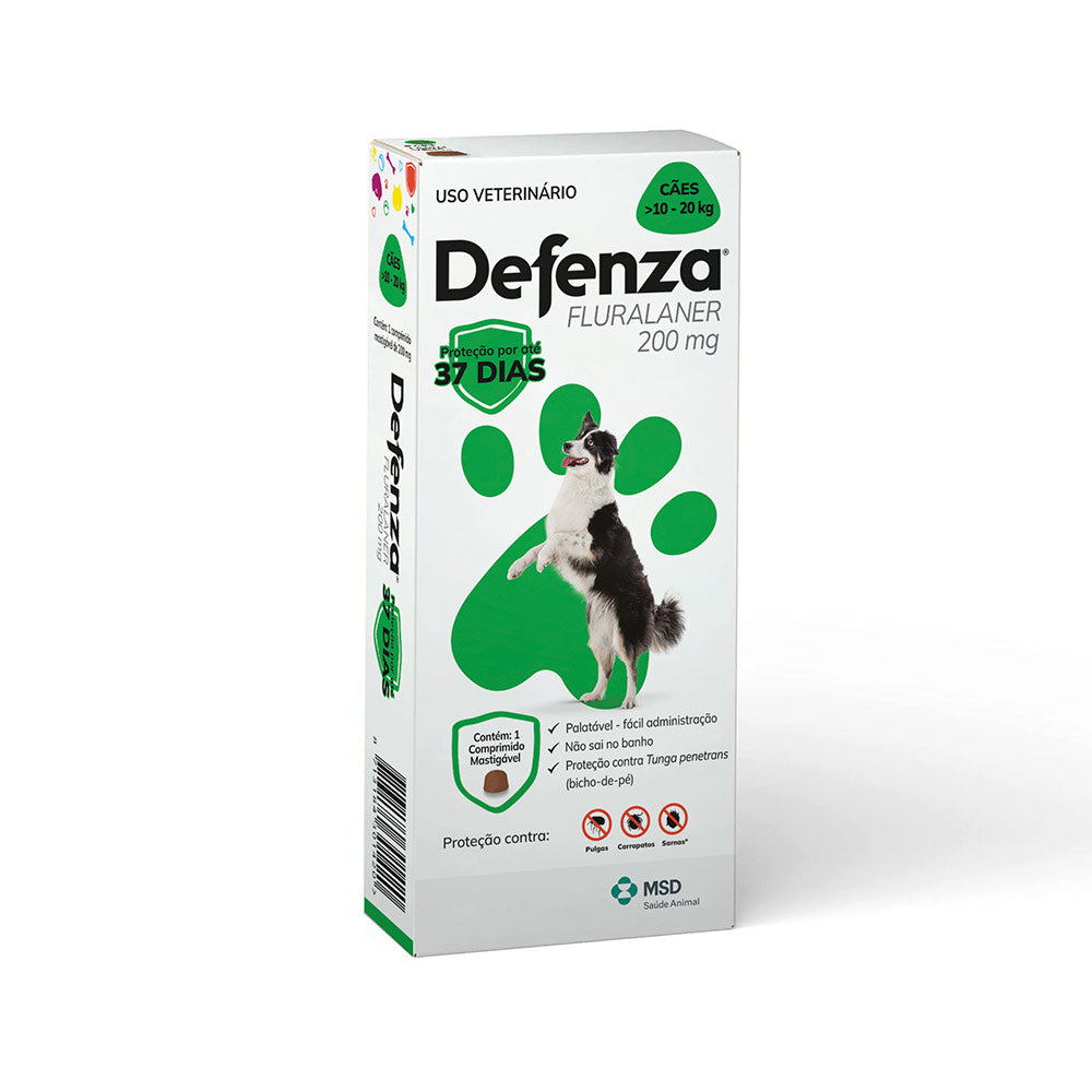 Defenza Antiparasitário MSD para Cães