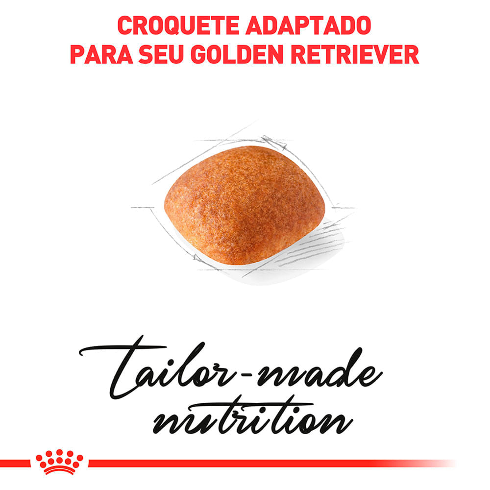 Ração Royal Canin para Cães Adultos da Raça Golden Retriever