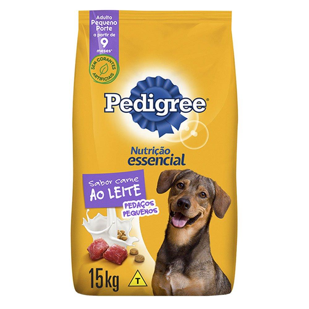 Ração Pedigree Nutrição Essencial Carne ao Leite para Cães Adultos