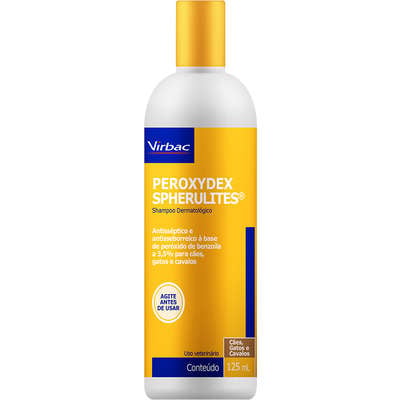 Peroxydex Spherulites Shampoo Dermatológico Virbac para Cães e Gatos