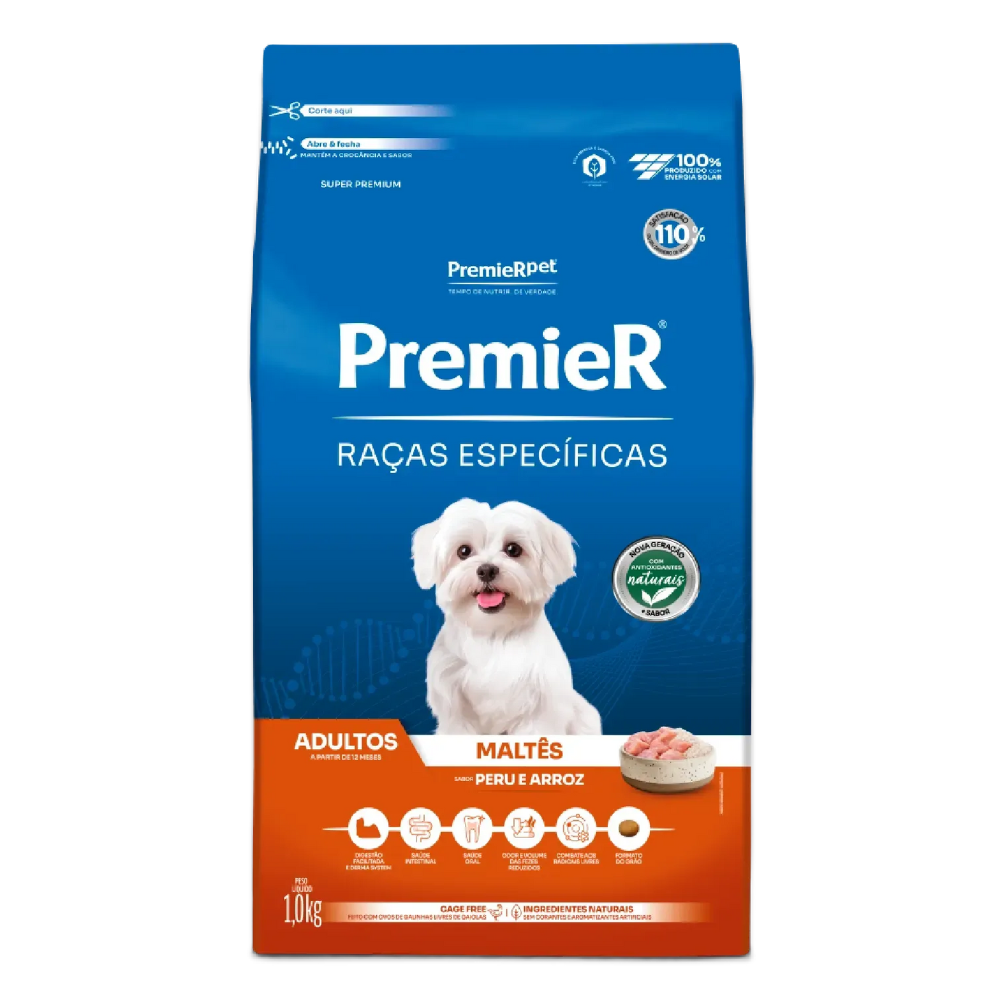 Ração Premier Raças Específicas Maltês para Cães Adultos