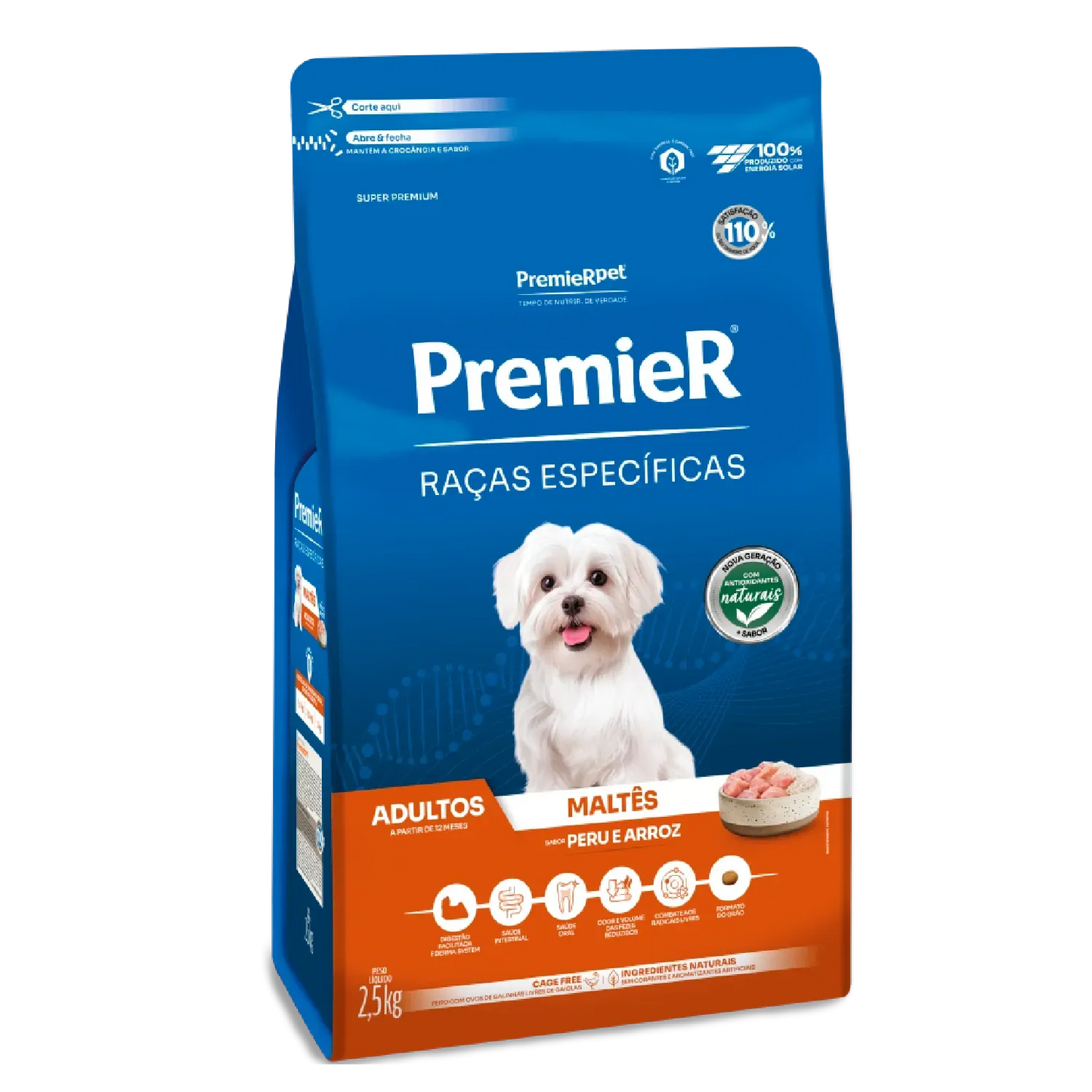 Ração Premier Raças Específicas Maltês para Cães Adultos