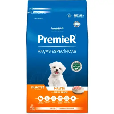 Ração Premier Raças Específicas Maltês para Cães Filhotes