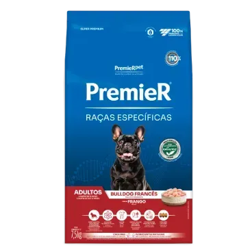 Ração Premier Raças Específicas Bulldog Francês para Cães Adultos