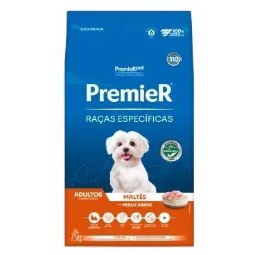 Ração Premier Raças Específicas Maltês para Cães Adultos