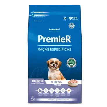 Ração Premier Raças Específicas Shih Tzu para Cães Filhotes
