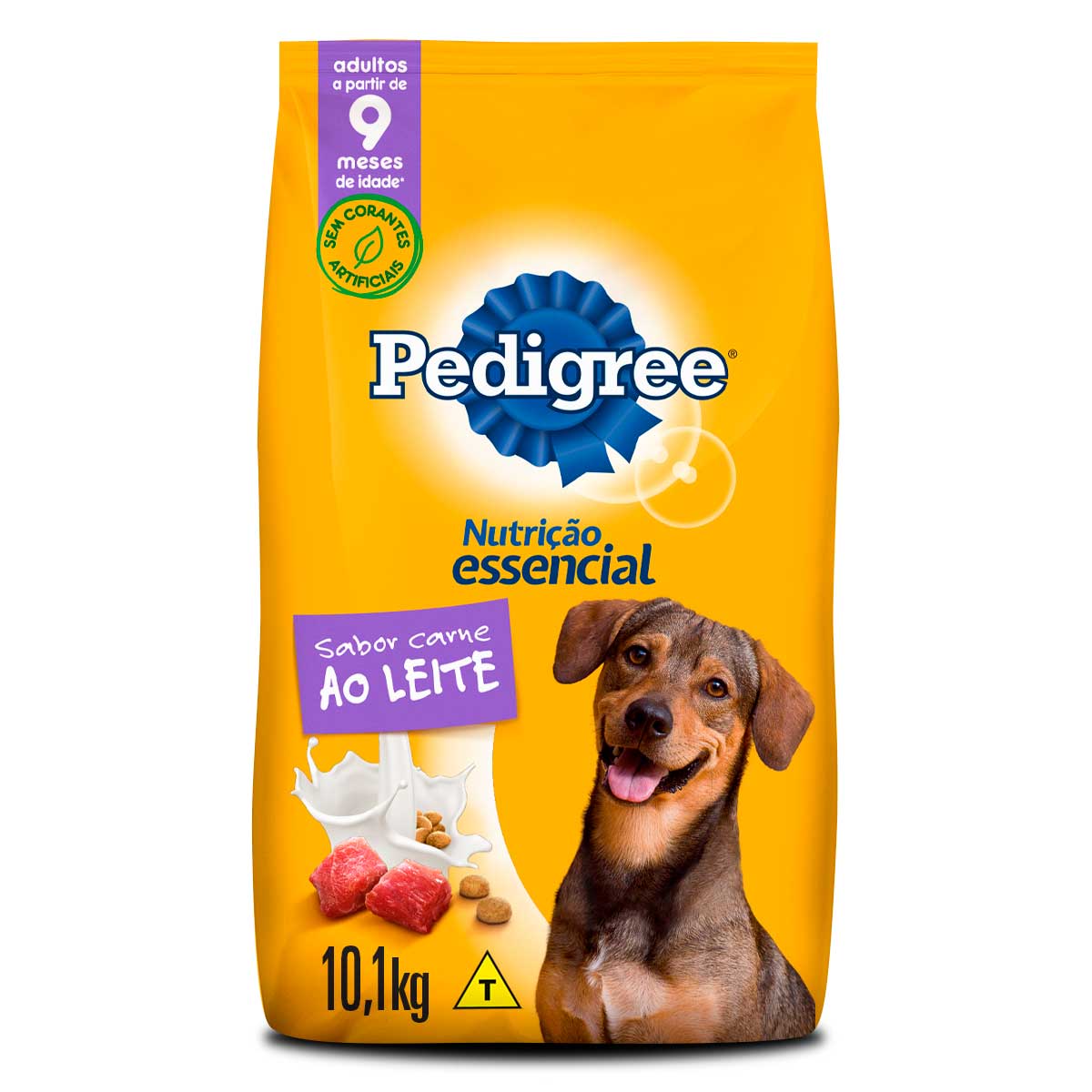 Ração Pedigree Nutrição Essencial Carne ao Leite para Cães Adultos